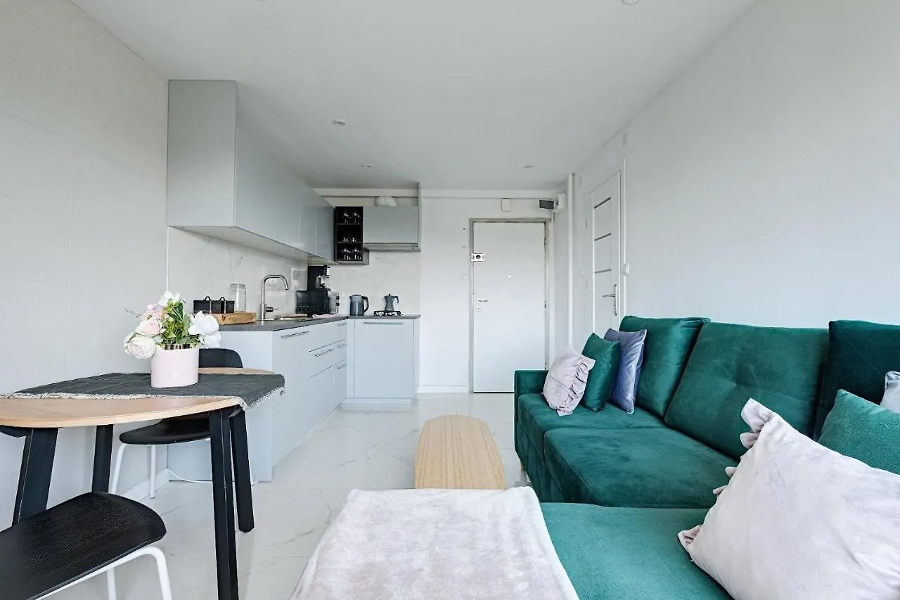 Апартаменты White Studio Next To Polin Polish Jews Musem Варшава Польша